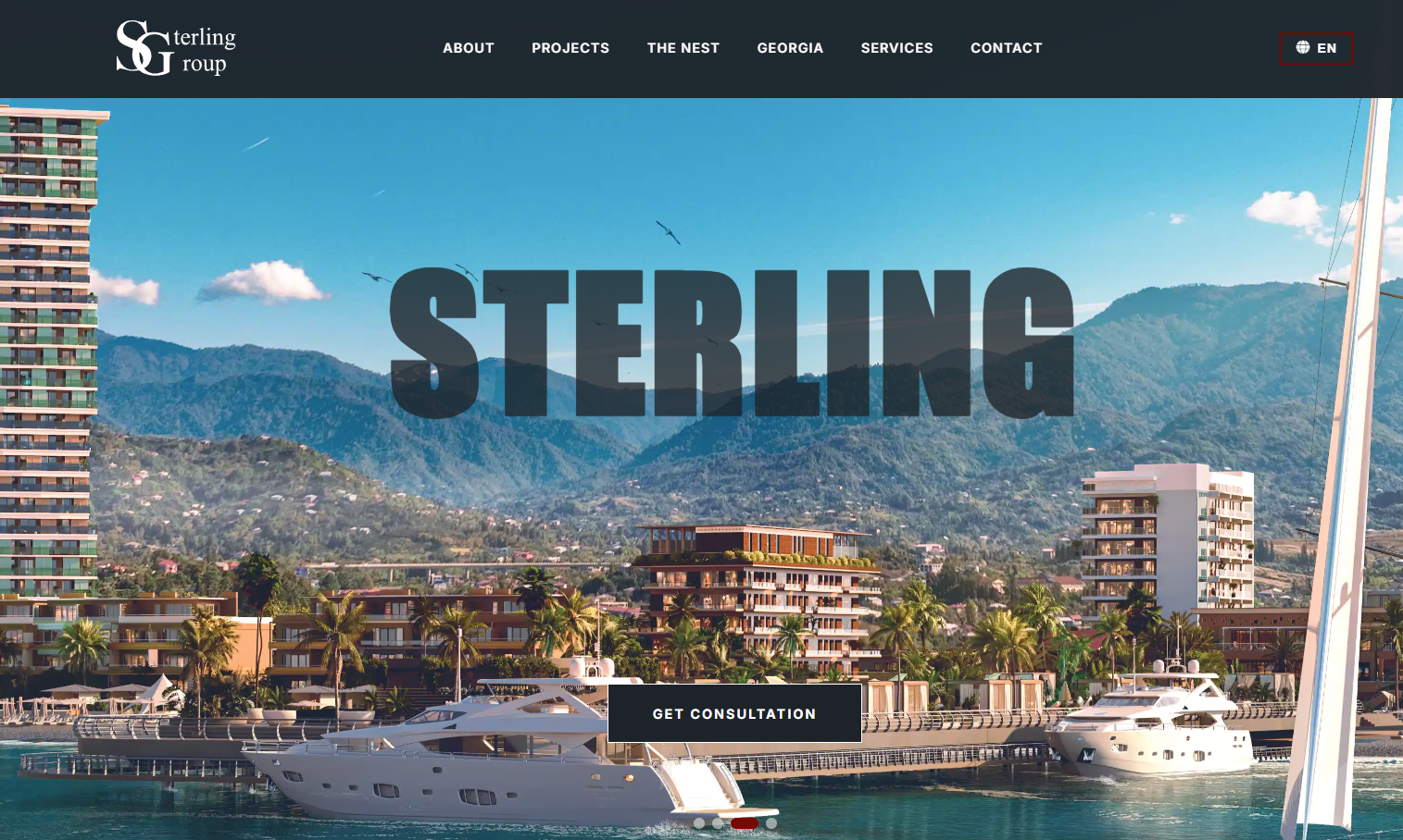Sterling Group website screenshot